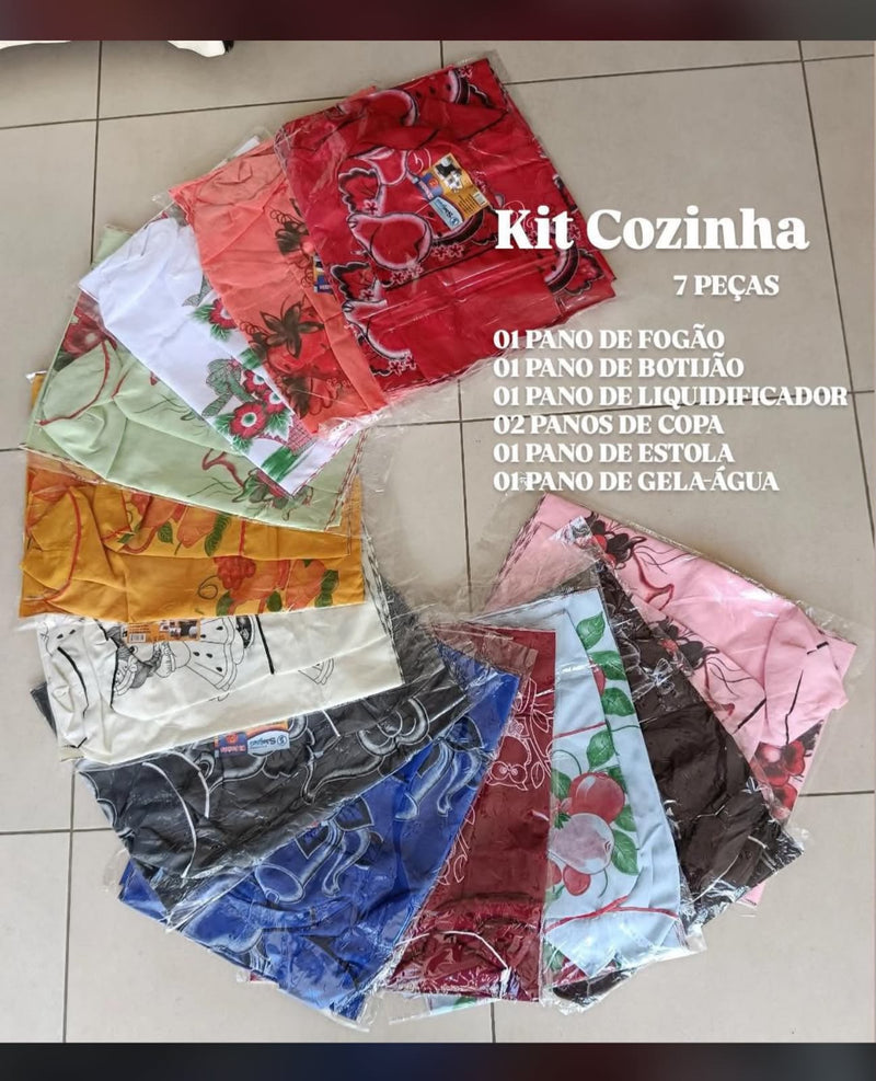KIT COZINHA 7 PÇS