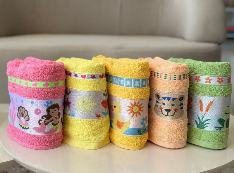 TOALHA DE BANHO INFANTIL KIDS LUXO